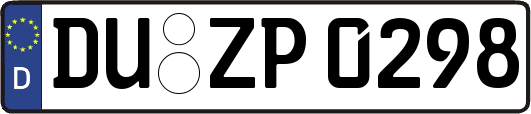 DU-ZP0298