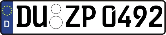 DU-ZP0492