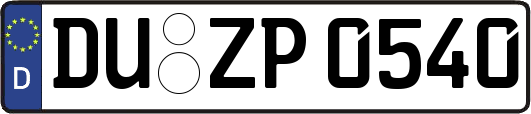 DU-ZP0540