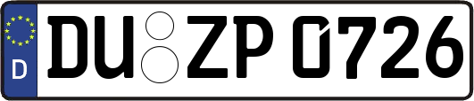 DU-ZP0726
