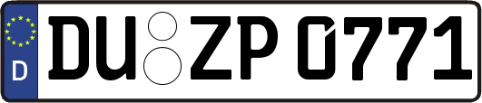 DU-ZP0771