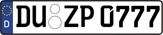 DU-ZP0777