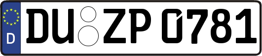 DU-ZP0781