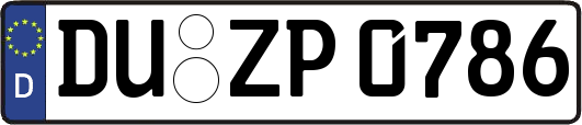 DU-ZP0786