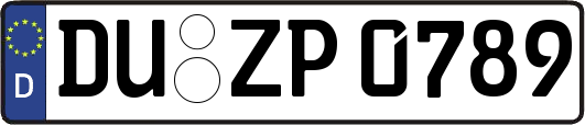 DU-ZP0789