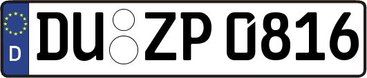 DU-ZP0816