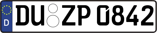 DU-ZP0842