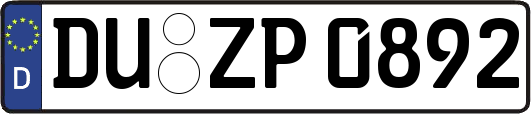 DU-ZP0892