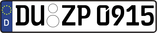 DU-ZP0915
