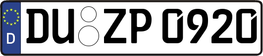 DU-ZP0920
