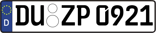 DU-ZP0921