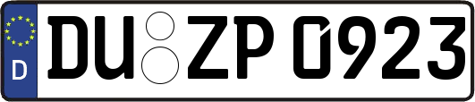 DU-ZP0923