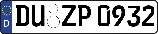 DU-ZP0932
