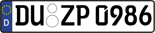 DU-ZP0986