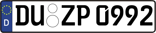 DU-ZP0992