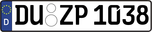 DU-ZP1038