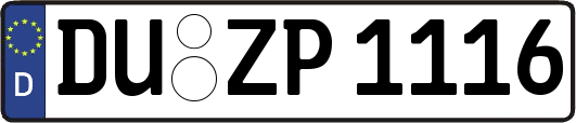 DU-ZP1116
