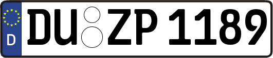 DU-ZP1189