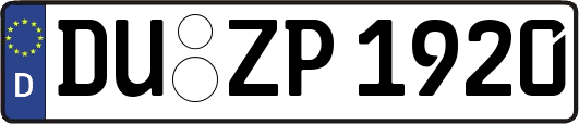 DU-ZP1920