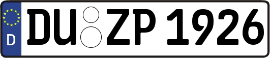 DU-ZP1926