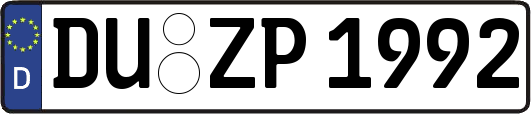 DU-ZP1992