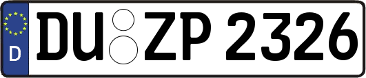 DU-ZP2326