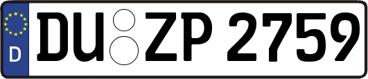 DU-ZP2759