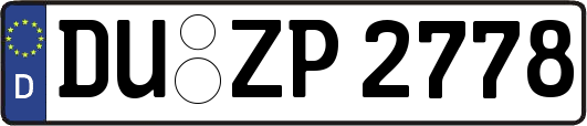 DU-ZP2778