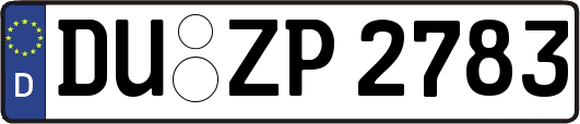 DU-ZP2783
