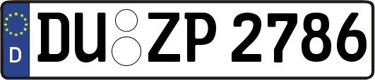 DU-ZP2786