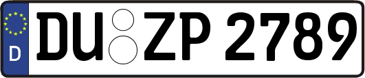 DU-ZP2789