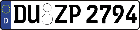 DU-ZP2794
