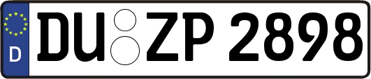 DU-ZP2898