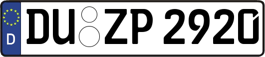 DU-ZP2920