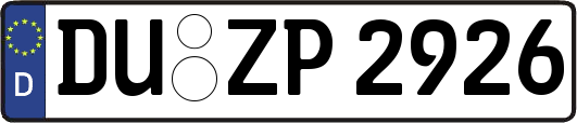 DU-ZP2926