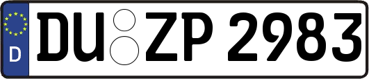 DU-ZP2983