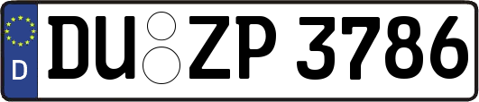 DU-ZP3786