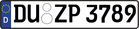 DU-ZP3789
