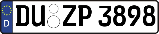 DU-ZP3898