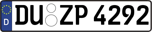 DU-ZP4292