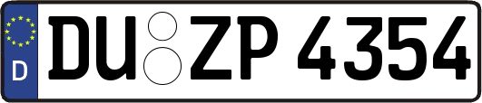 DU-ZP4354