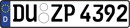 DU-ZP4392