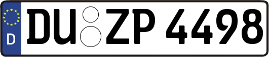 DU-ZP4498
