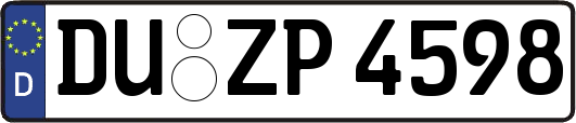DU-ZP4598