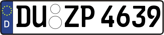 DU-ZP4639