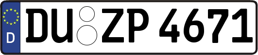 DU-ZP4671
