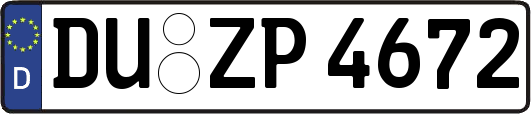 DU-ZP4672
