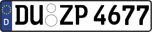 DU-ZP4677