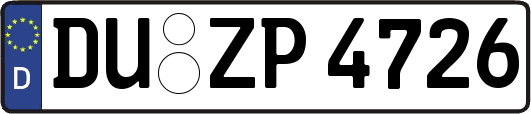 DU-ZP4726