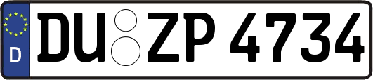 DU-ZP4734